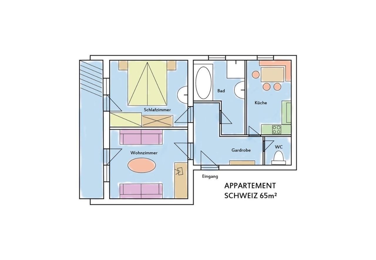 Drei Sonnen Landhaus Reihan Nauders Pokoj fotografie